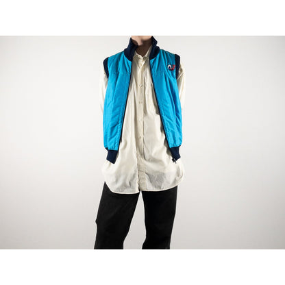 1980s "Euro Vintage" Navy x Blue Ski Vest