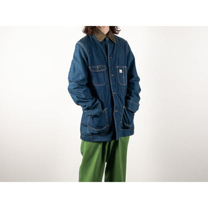 1990s Made in Italy Blue Denim Coverall
