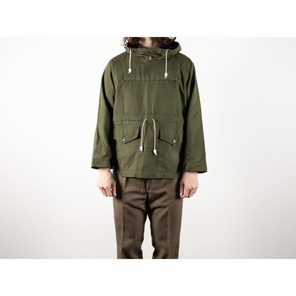 1970s "British Vintage" Dark Olive Cadet Smock