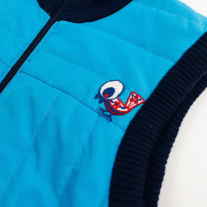 1980s "Euro Vintage" Navy x Blue Ski Vest