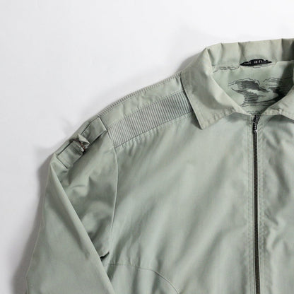 1990s "Made in Finland" Light Green Zip-Up Blouson