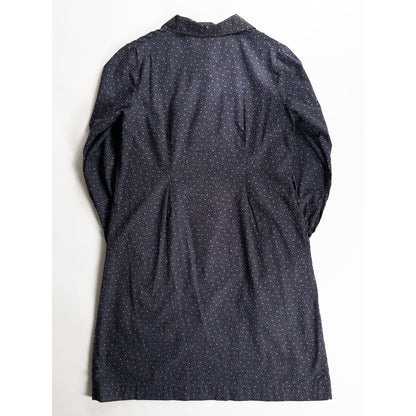 1950s "French Vintage" Black Dot Atelier Work Coat