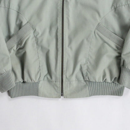 1990s "Made in Finland" Light Green Zip-Up Blouson