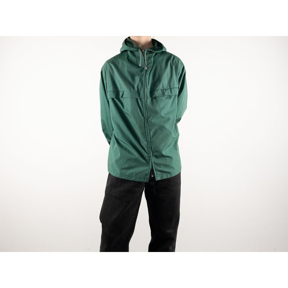 1980s Made in Europe Green Full Zip Parka