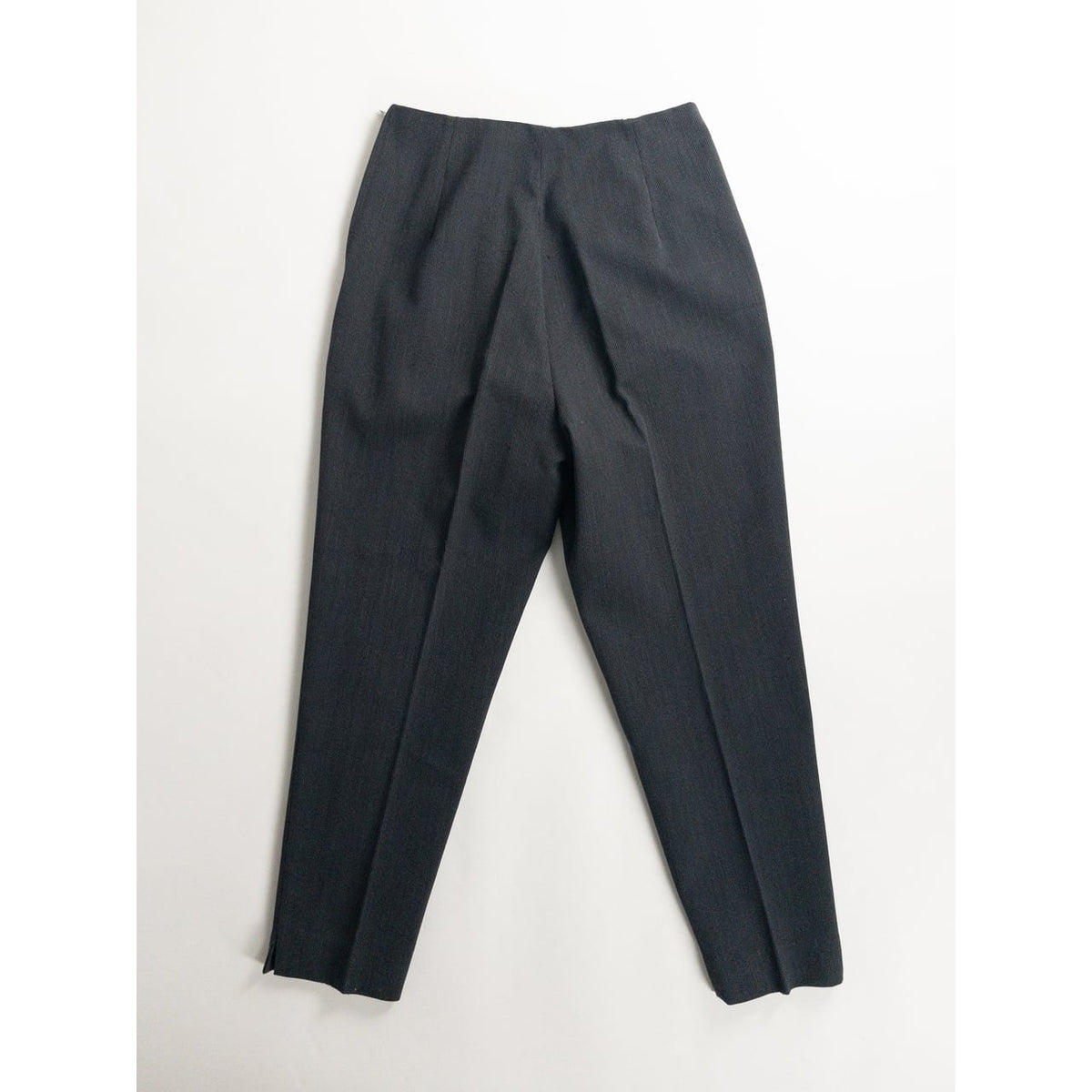 1960s "French Vintage" Gray Stripe Cotton Pique Ski Trousers