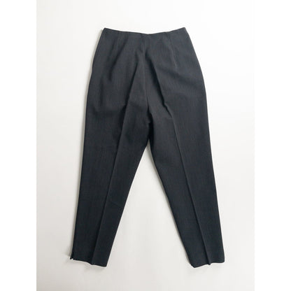 1960s "French Vintage" Gray Stripe Cotton Pique Ski Trousers