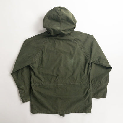 1950s "Euro Vintage" Olive Cotton Pullover Anorak Parka