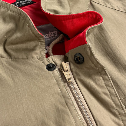1980s "North Country" Khaki Cotton Sport Jacket