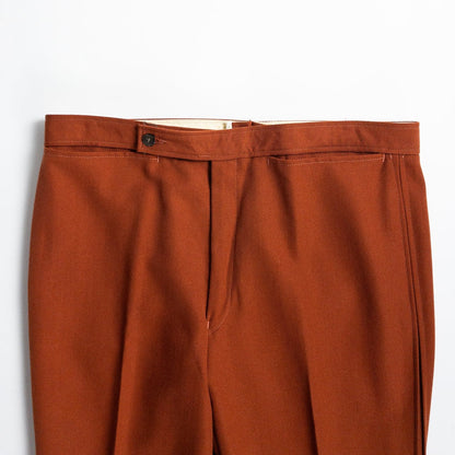 1970s "German Vintage" Orange Flare Trousers