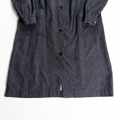 1950s "French Vintage" Black Dot Atelier Work Coat