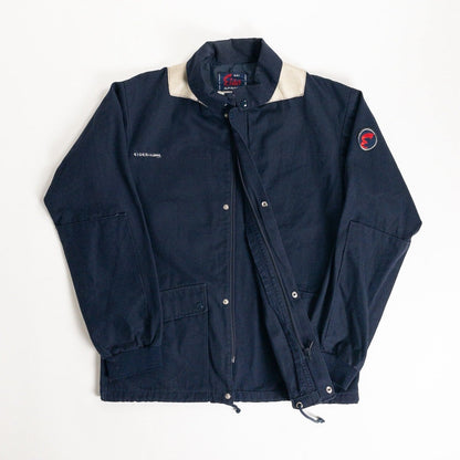 1970s "EIDER" French Blue Cotton Ski Jacket