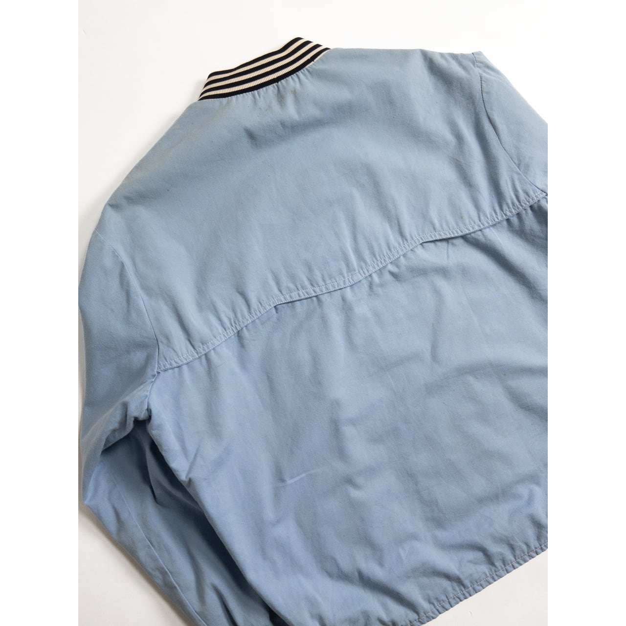 1980s "Italian Vintage" Light Blue MA-1 Jacket