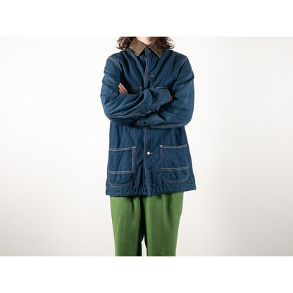 1990s Made in Italy Blue Denim Coverall