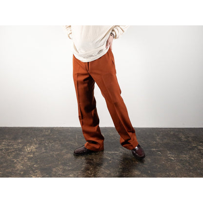 1970s "German Vintage" Orange Flare Trousers
