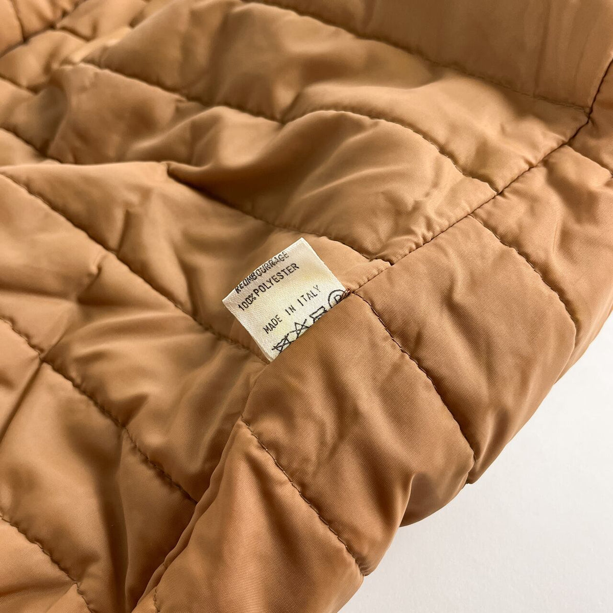 1990s "DAN CARMEL" Italian Beige Wool Sport Jacket, Dead Stock