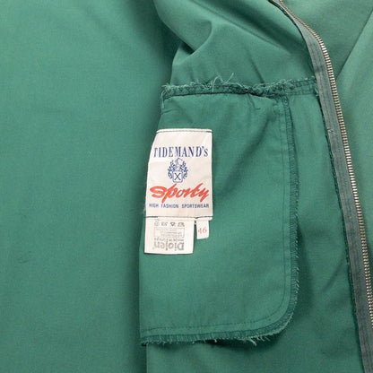 1980s Made in Europe Green Full Zip Parka