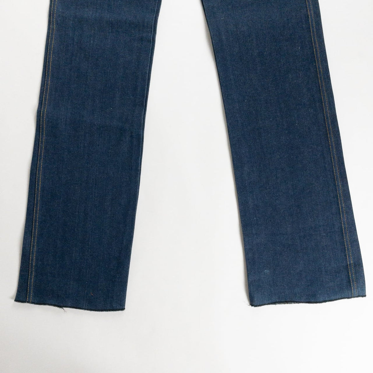 1990s "Italian Vintage" Navy Denim Trousers, Deadstock