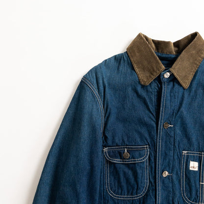 1990s Made in Italy Blue Denim Coverall