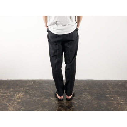 1960s "French Vintage" Gray Stripe Cotton Pique Ski Trousers