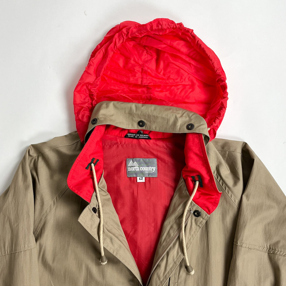 1980s "North Country" Khaki Cotton Sport Jacket