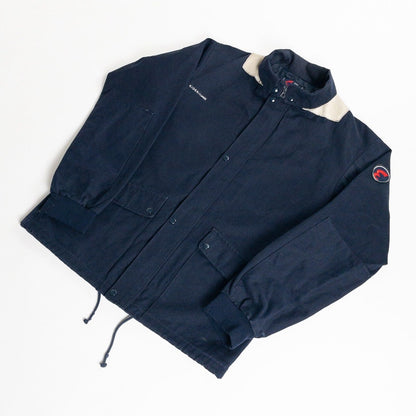 1970s "EIDER" French Blue Cotton Ski Jacket