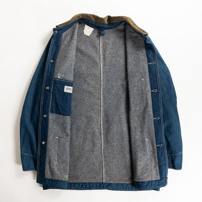 1990s Made in Italy Blue Denim Coverall