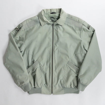 1990s "Made in Finland" Light Green Zip-Up Blouson