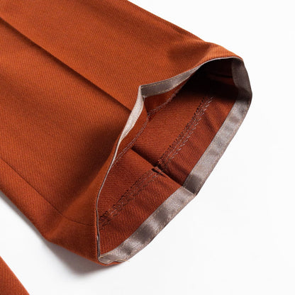 1970s "German Vintage" Orange Flare Trousers