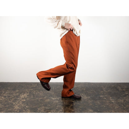 1970s "German Vintage" Orange Flare Trousers