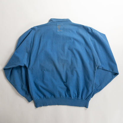 1980-90s "Euro Vintage" Light Blue Cotton Jacket