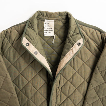 1970s French Army Quilted Jacket