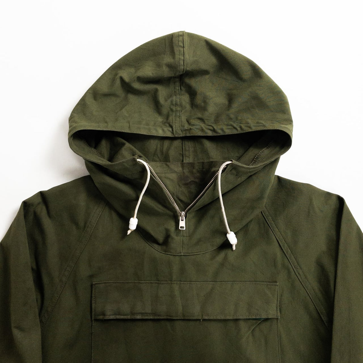 1970s "British Vintage" Dark Olive Cadet Smock