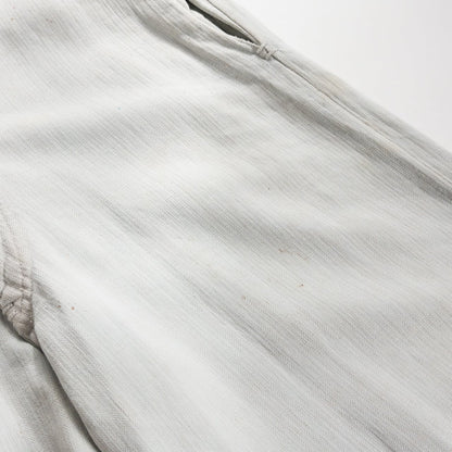 1880s "French Army" Linen Herringbone Twill Bourgeron Trousers