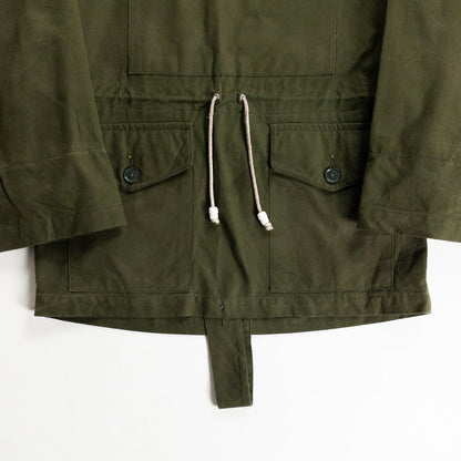 1970s "British Vintage" Dark Olive Cadet Smock