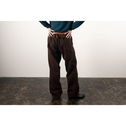 1960-70s Italian Army Brown Wool Hospital Trousers, Dead Stock