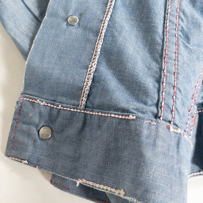 1970s "MAVERICK" Light Blue Chambray Jacket