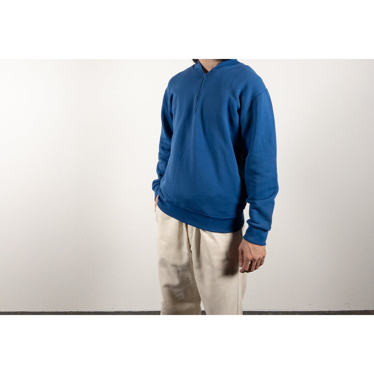 1970s "French Vintage" Blue Track Jacket