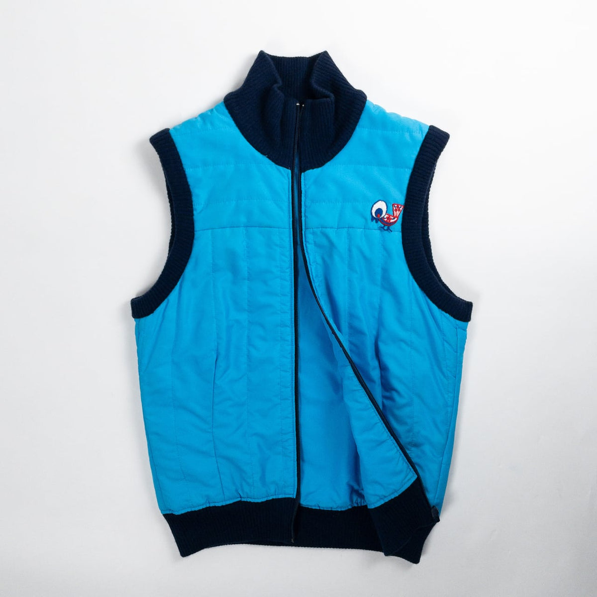 1980s "Euro Vintage" Navy x Blue Ski Vest