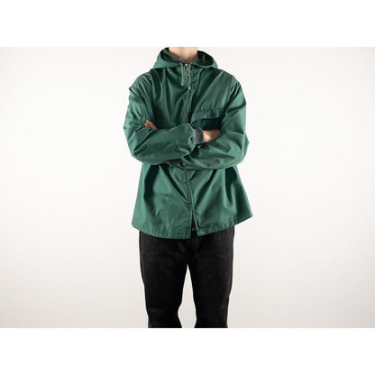1980s Made in Europe Green Full Zip Parka