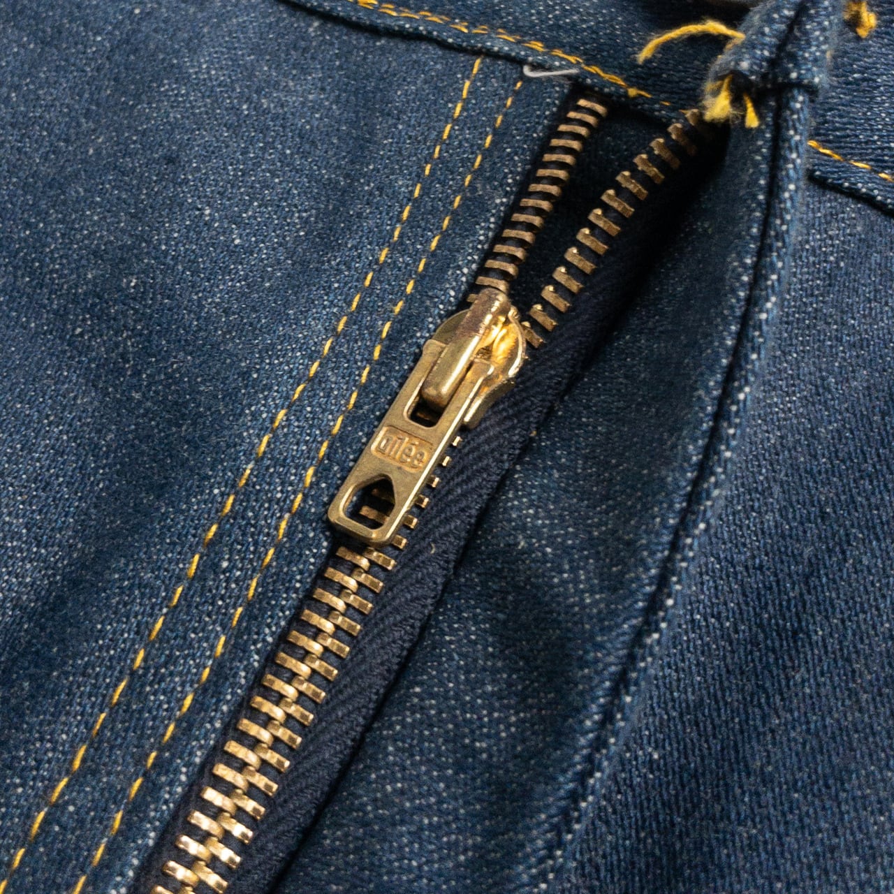 1990s "Italian Vintage" Navy Denim Trousers, Deadstock