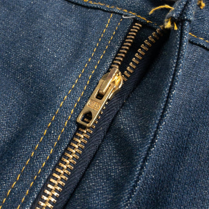 1990s "Italian Vintage" Navy Denim Trousers, Deadstock