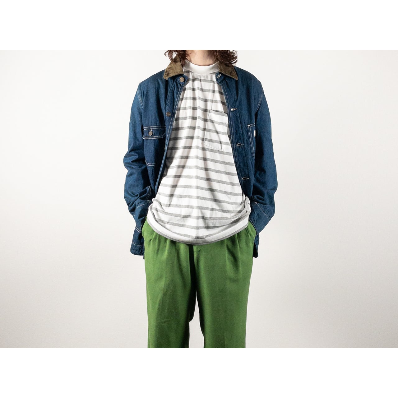 1990s Made in Italy Blue Denim Coverall